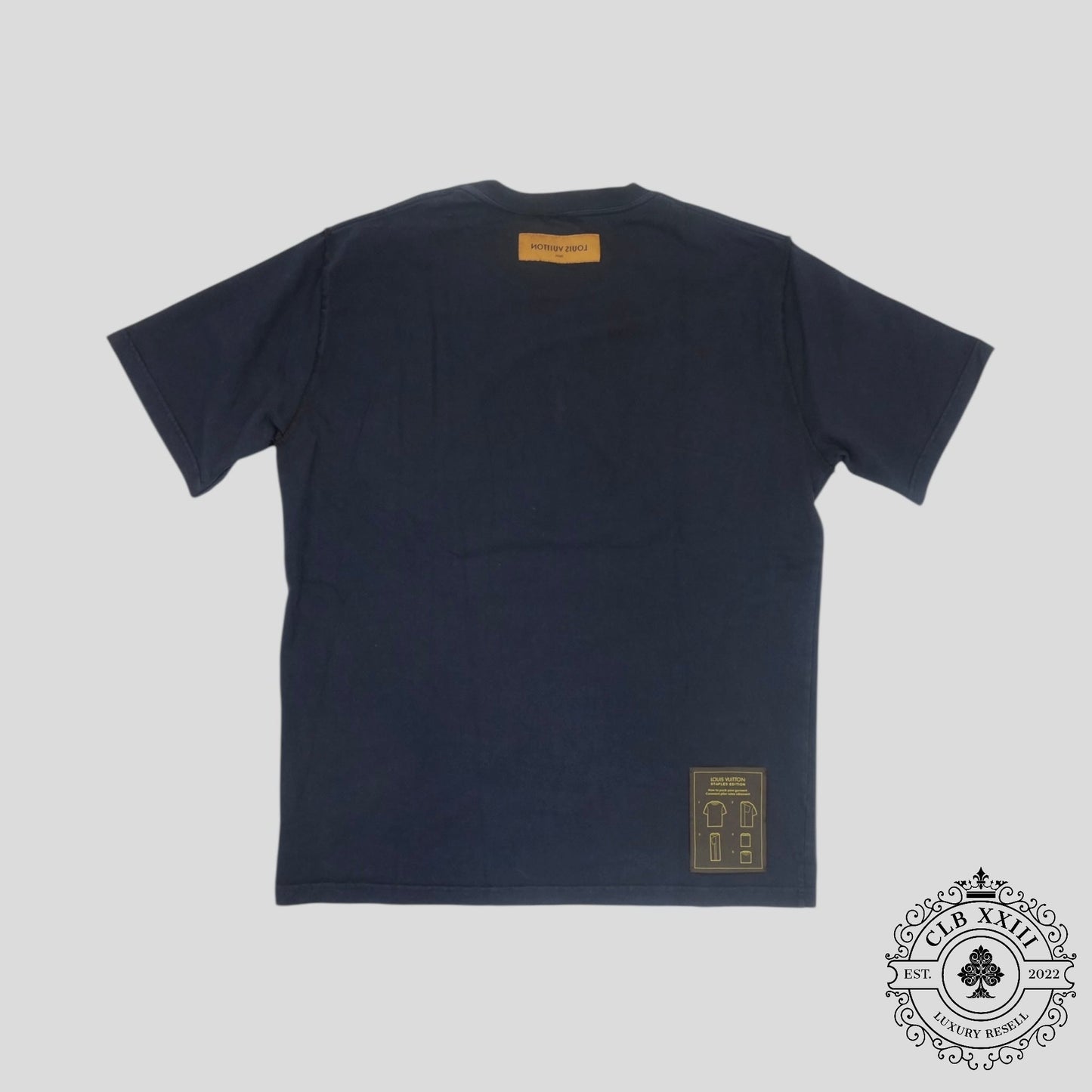 Louis Vuitton Inside Out Tee in Navy Blue