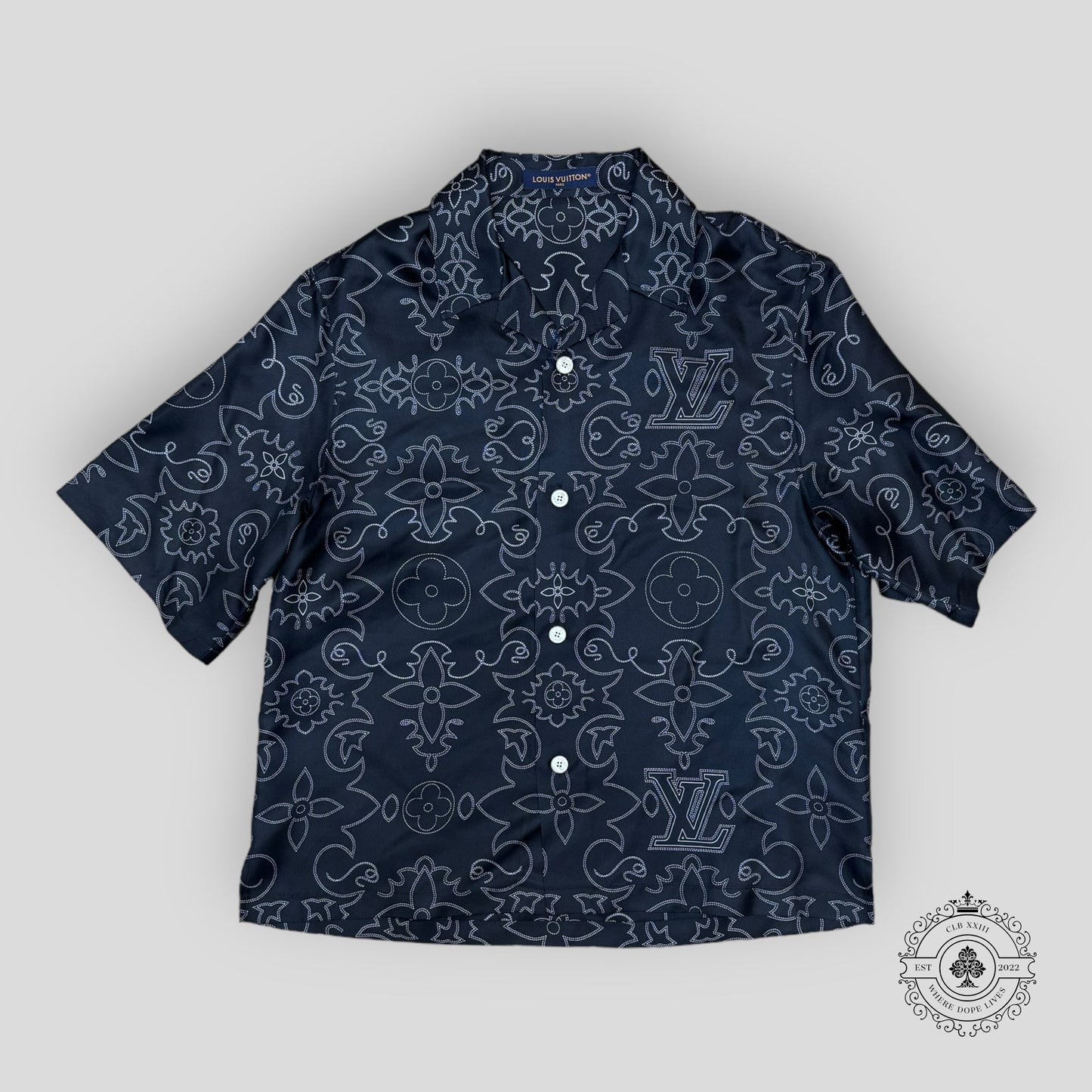 Louis Vuitton Arabesque Silk Shirt