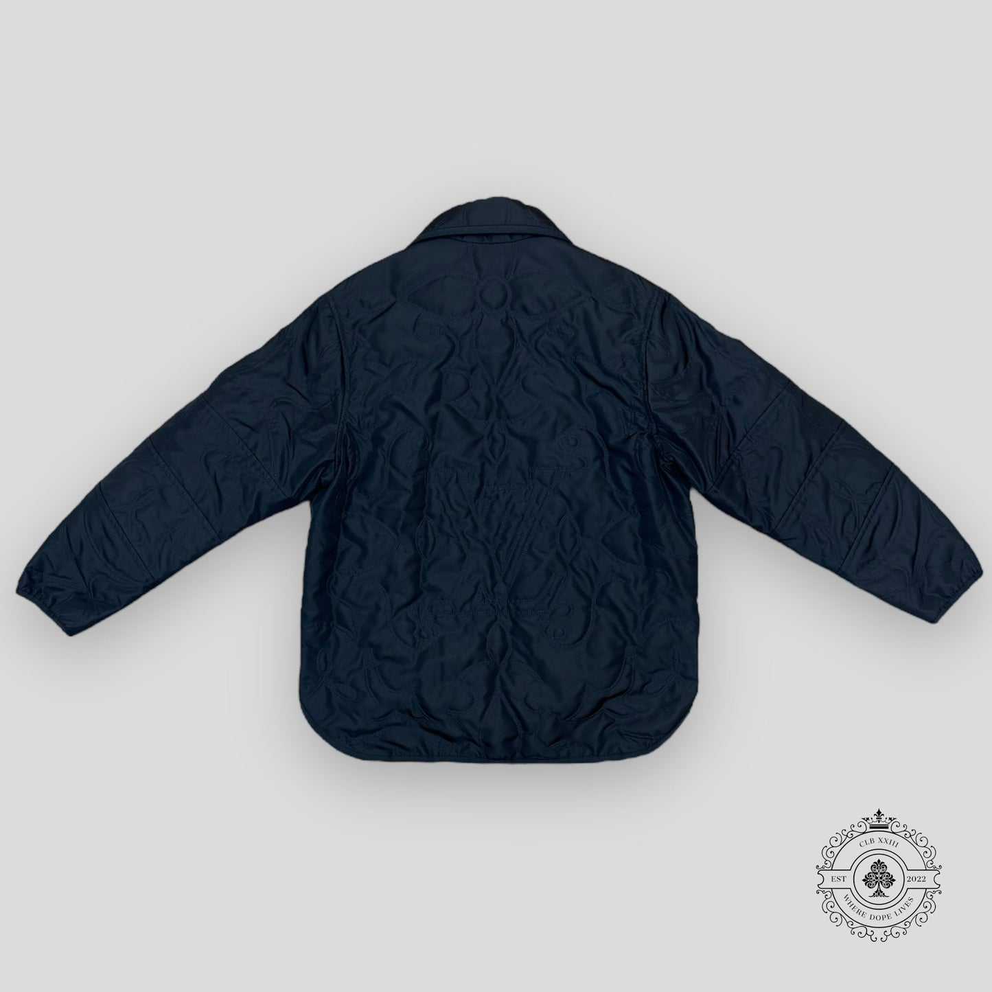 Louis Vuitton Arabesque Quilted Overcoat
