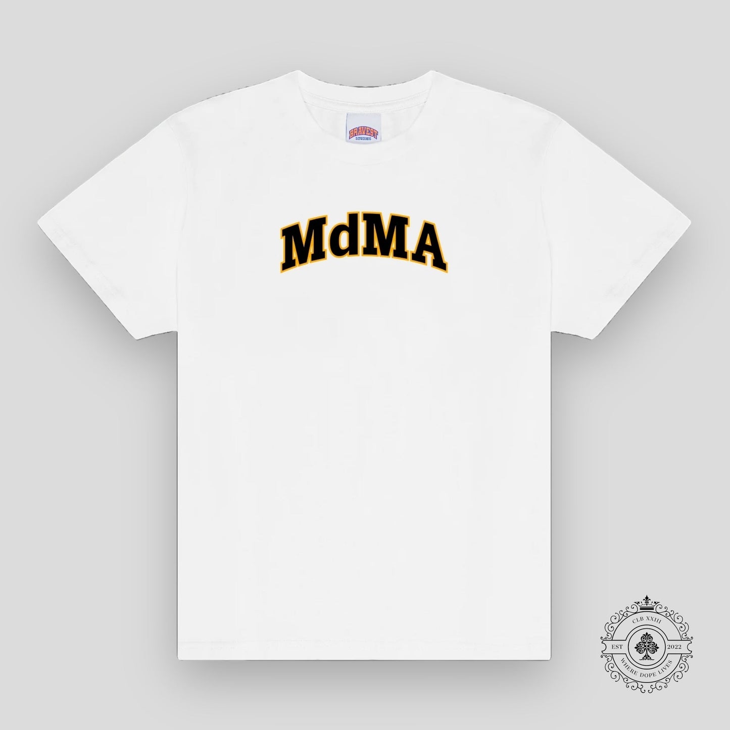 Bravest Studios MDMA Tee in White