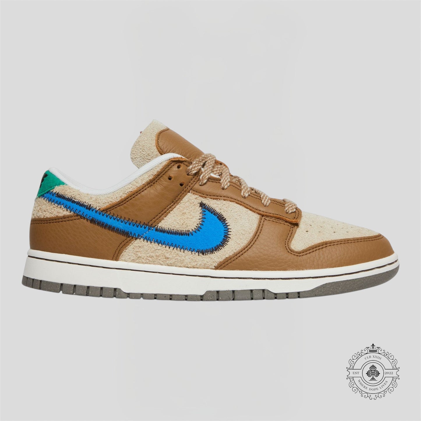 Nike x size? Dunk Low 'Dark Driftwood'