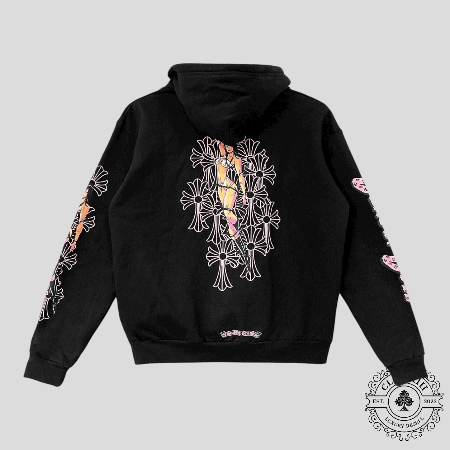 Chrome Hearts Deadly Doll Zip Up Hoodie