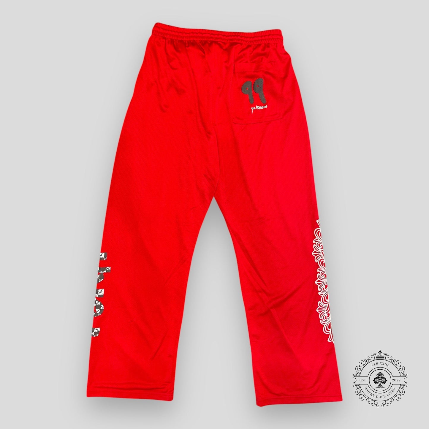 Chrome Hearts Matty Boy Team 99 Mesh Pants