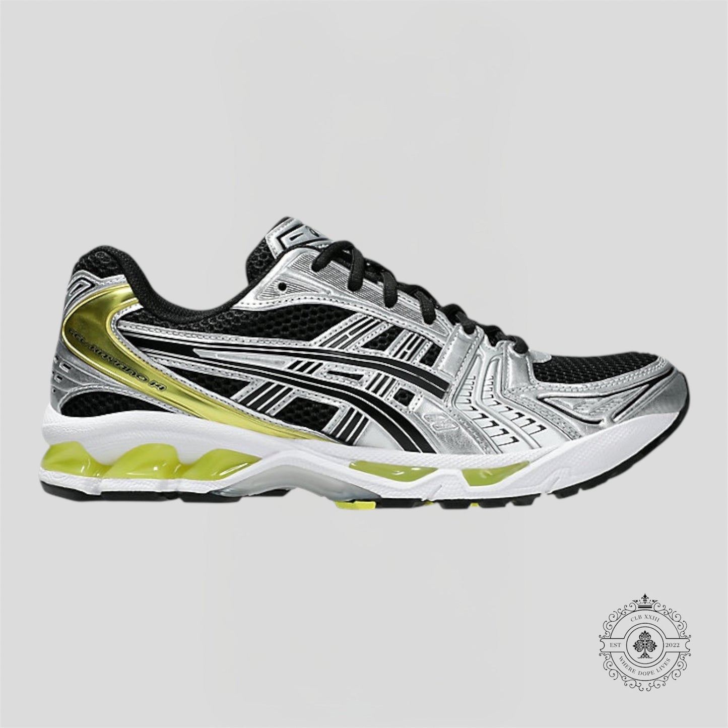 ASICS Gel-Kayano 14 Black Lemon Spark