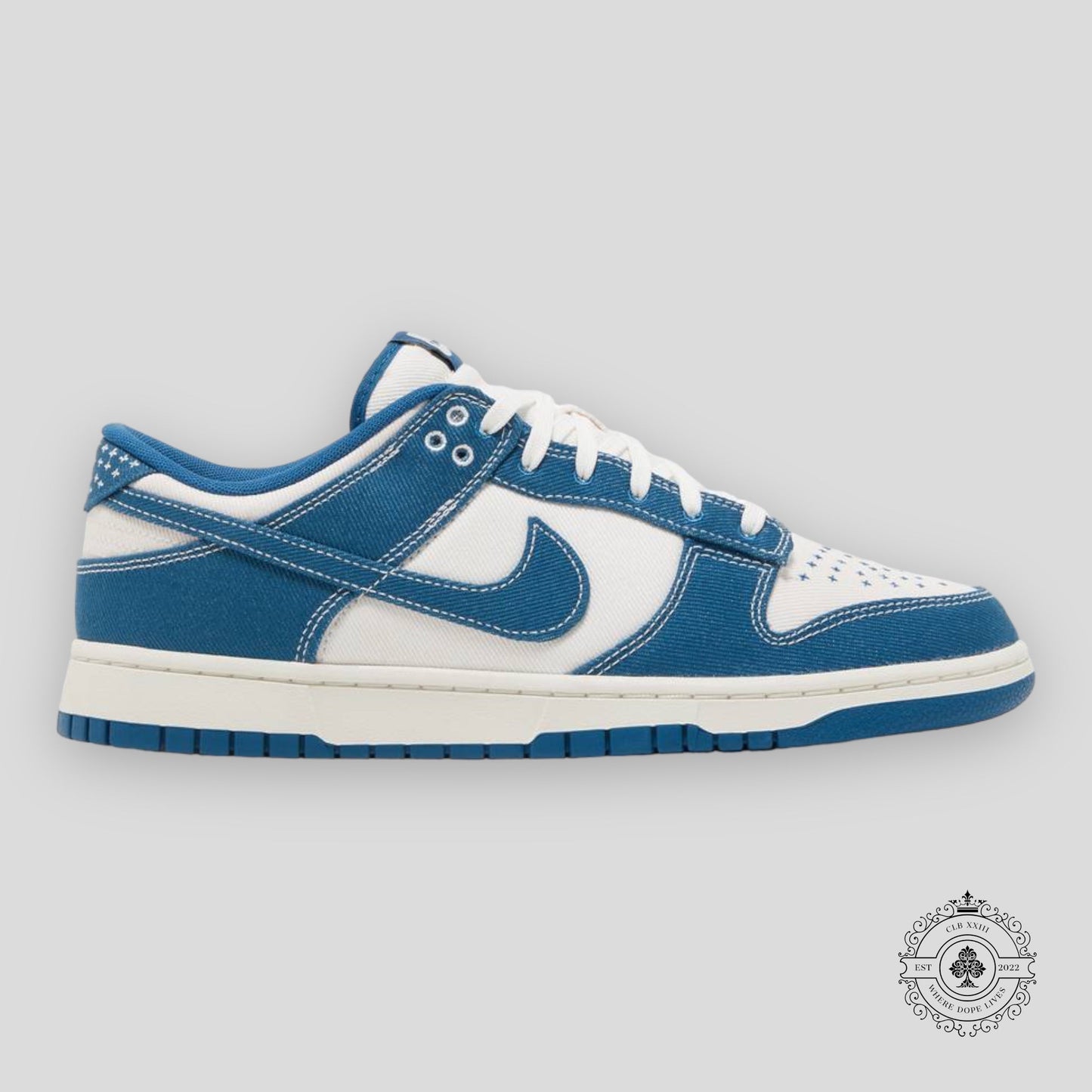 Nike Dunk Low “Industrial Blue Sashiko”