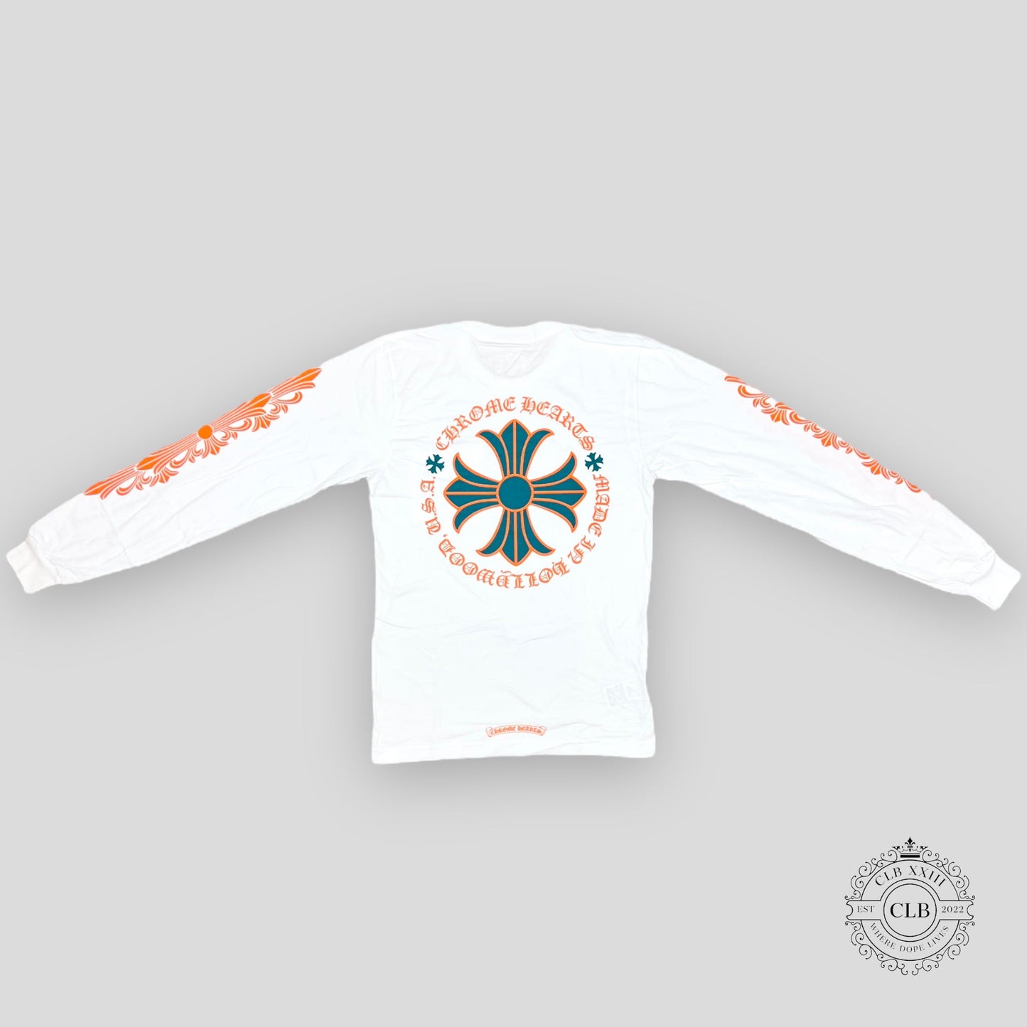 Chrome Hearts Art Basel Exclusive Long Sleeve T-Shirt in White