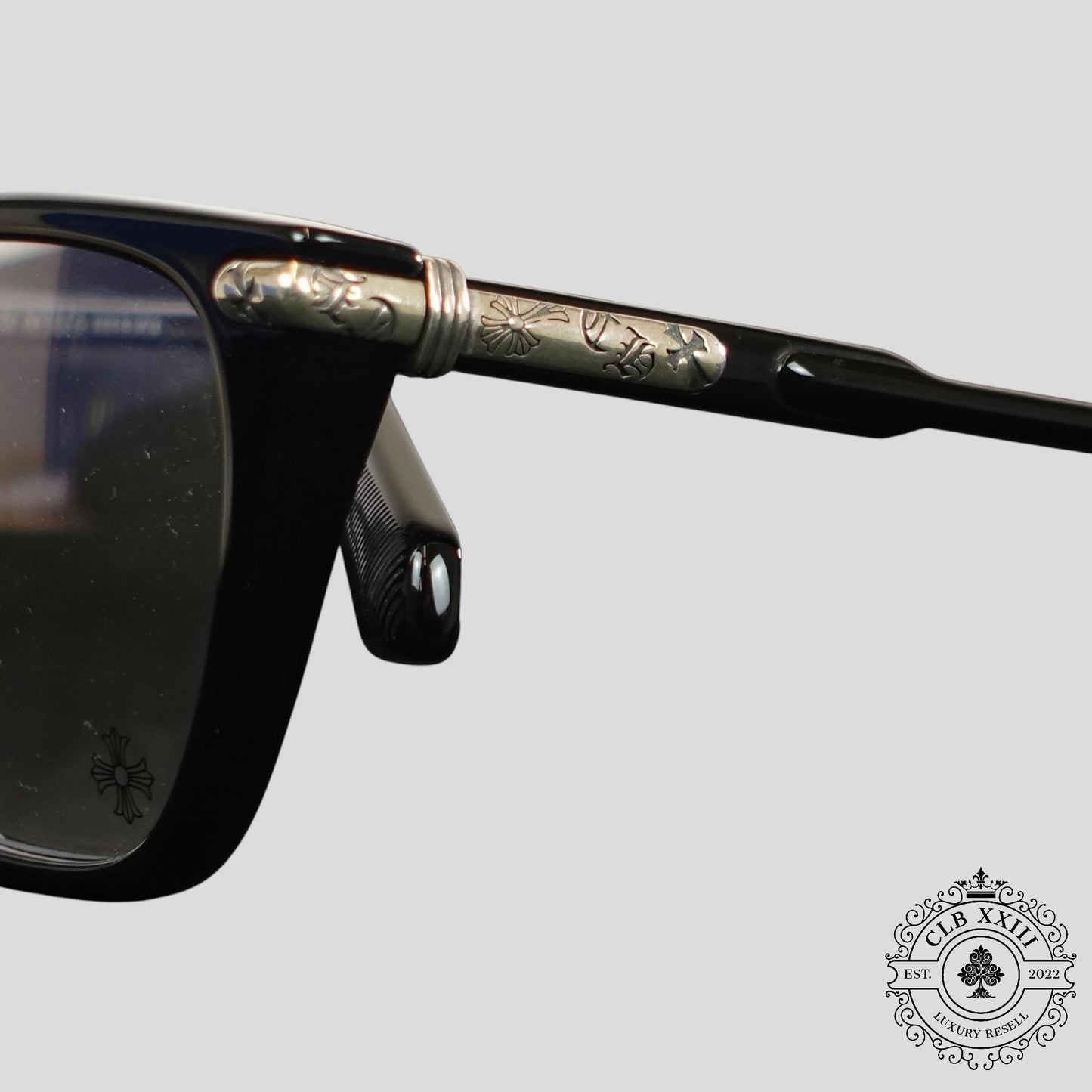 Chrome Hearts Siffilis Glasses in Black