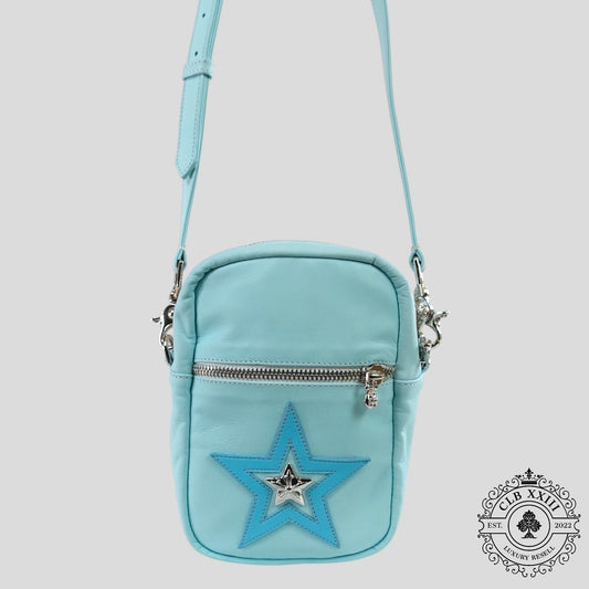 Chrome Hearts Star Patch Takka Bag in Blue