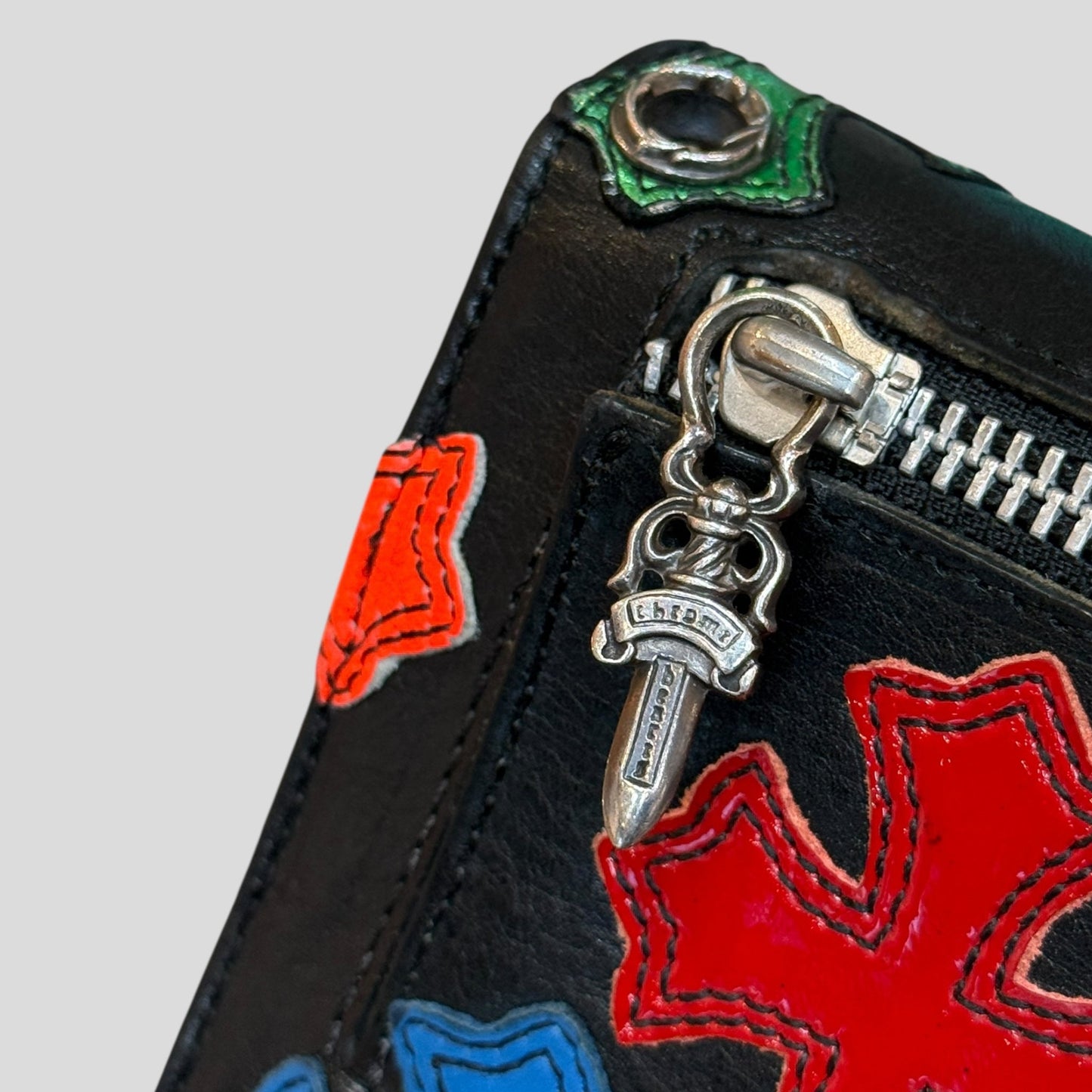 Chrome Hearts Cross Patch Wave Wallet