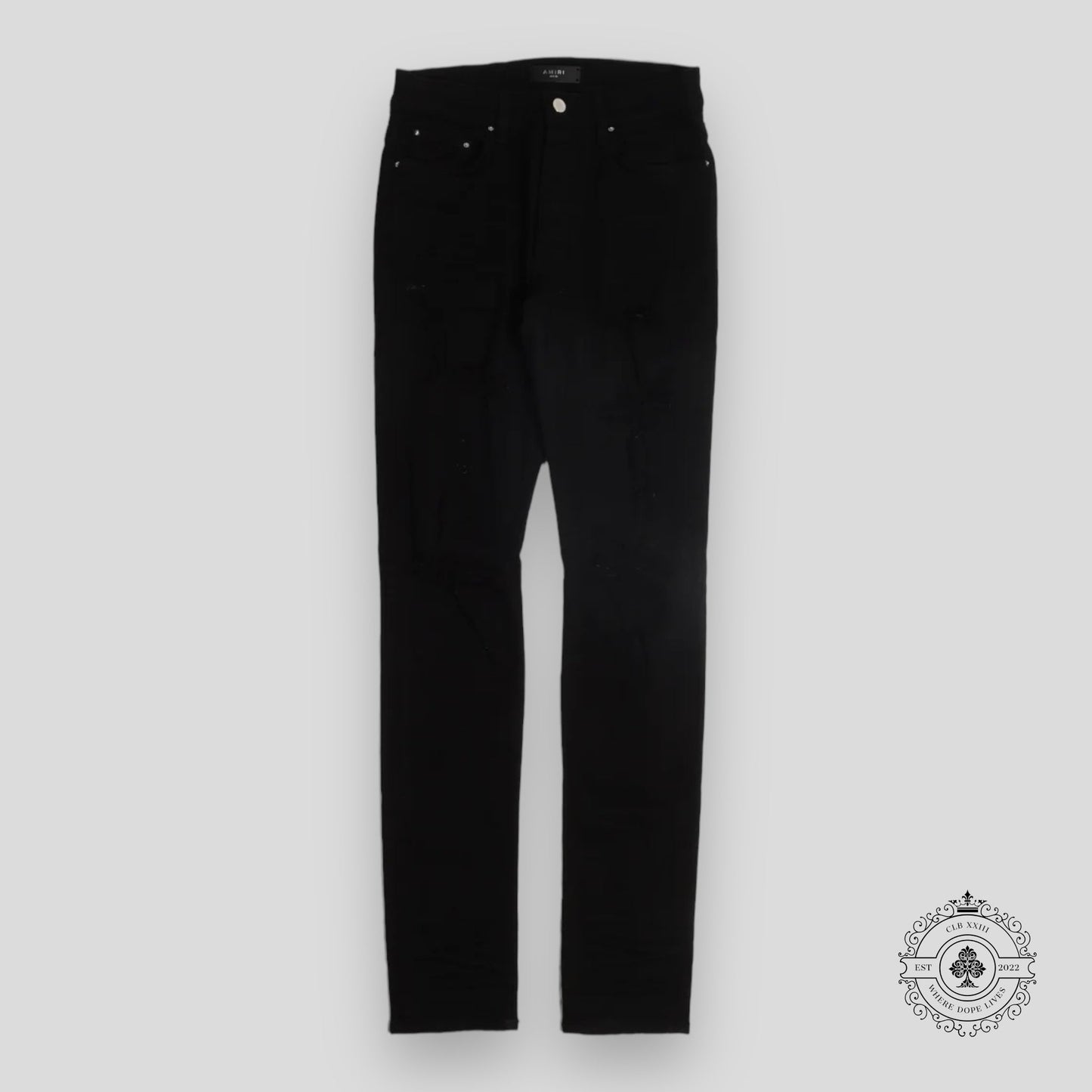 Amiri Thrasher Jeans in Black
