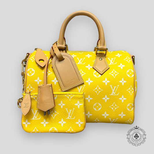 Louis Vuitton Speedy P9 Bandoulière 25 in Yellow
