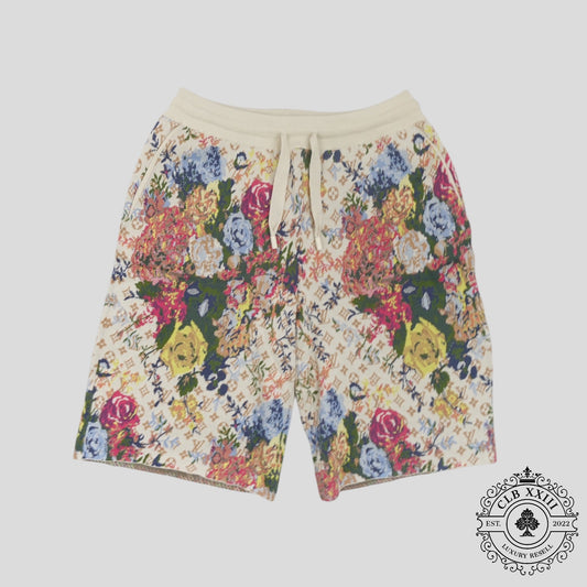 Louis Vuitton Flower Graphic Shorts in Multicolor