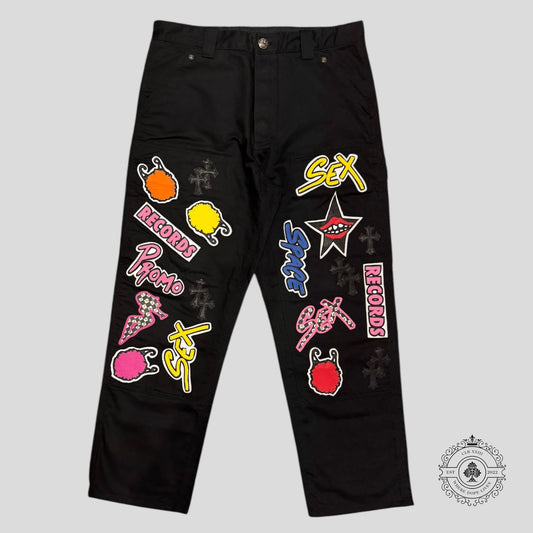 Chrome Hearts Matty Boy Patch Carpenter Pants