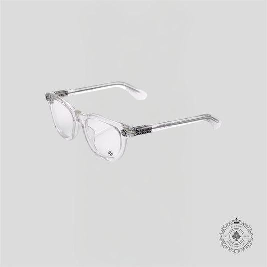 Chrome Hearts Smoke Show Eyeglasses Crystal Crystal