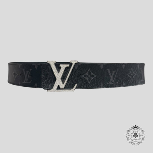 Louis Vuitton Monogram Eclipse Taigarama Belt in Black