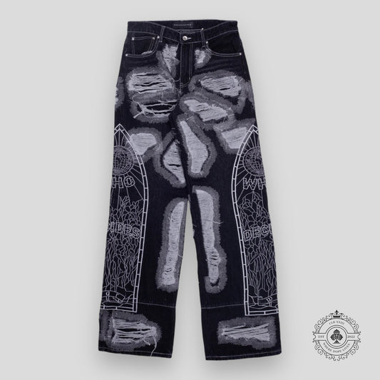 Who Decides War Ultra Flare Window Denim in Coal