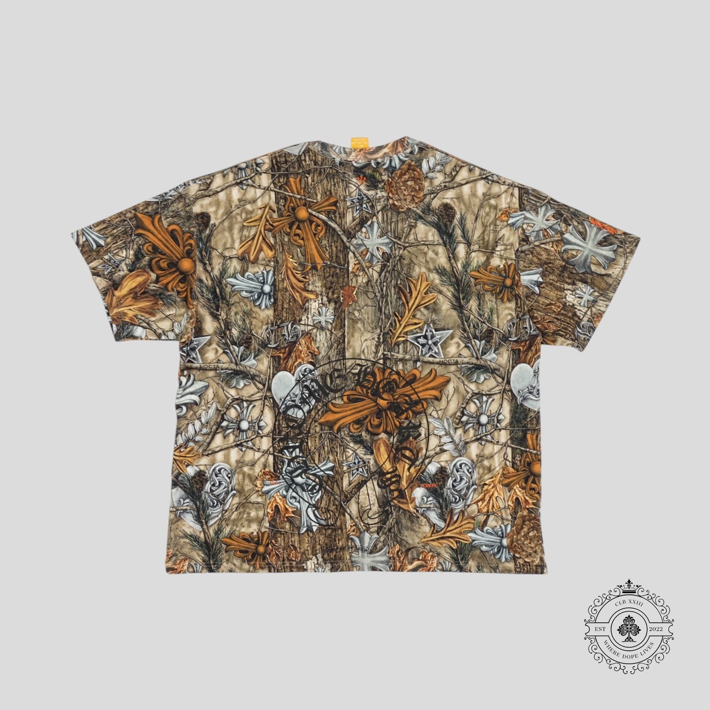 Chrome Hearts X Nocta Neck Logo Tee