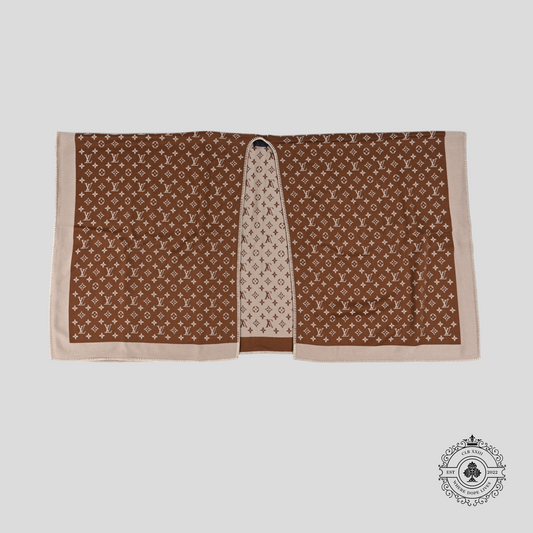 Louis Vuitton Monogram Poncho in Brown