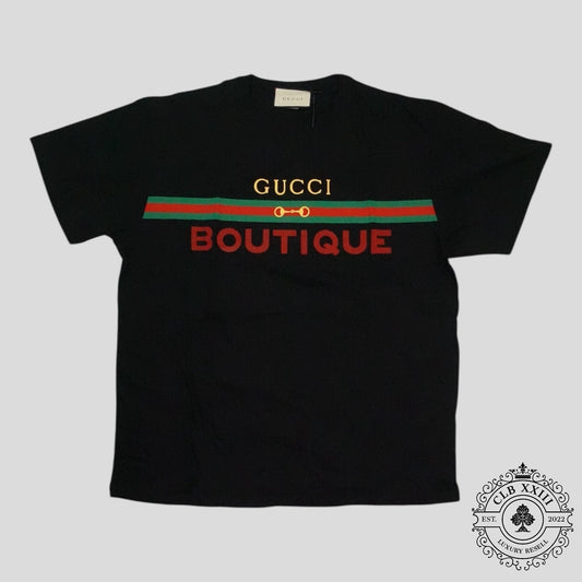Gucci Boutique Tee in Black