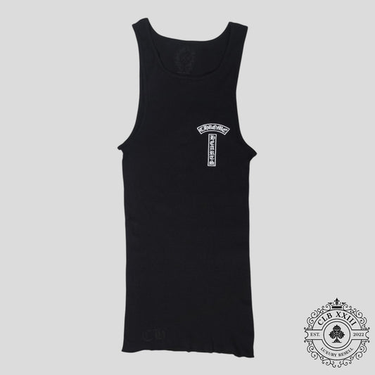 Chrome Hearts Cross Tank Top in Black