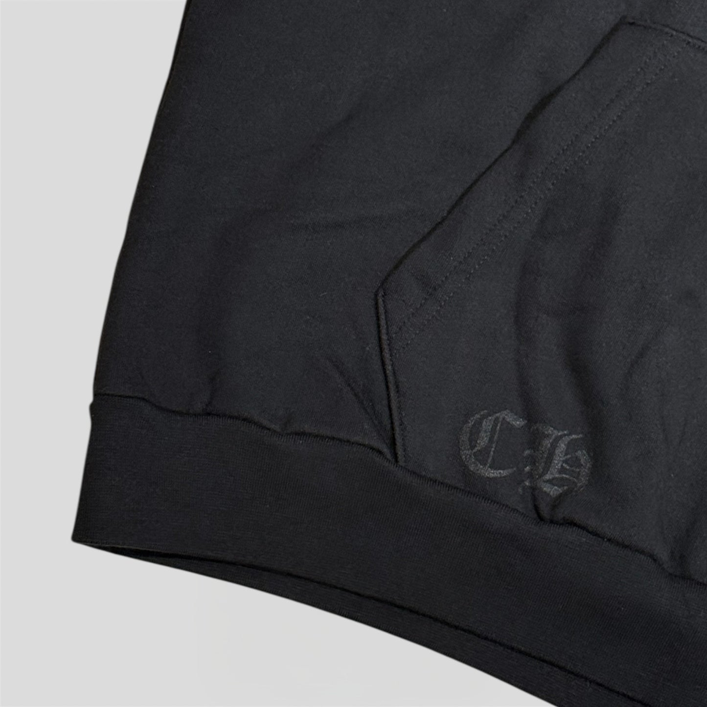 Chrome Hearts Eye Chart Dagger Hoodie in Black/Pink