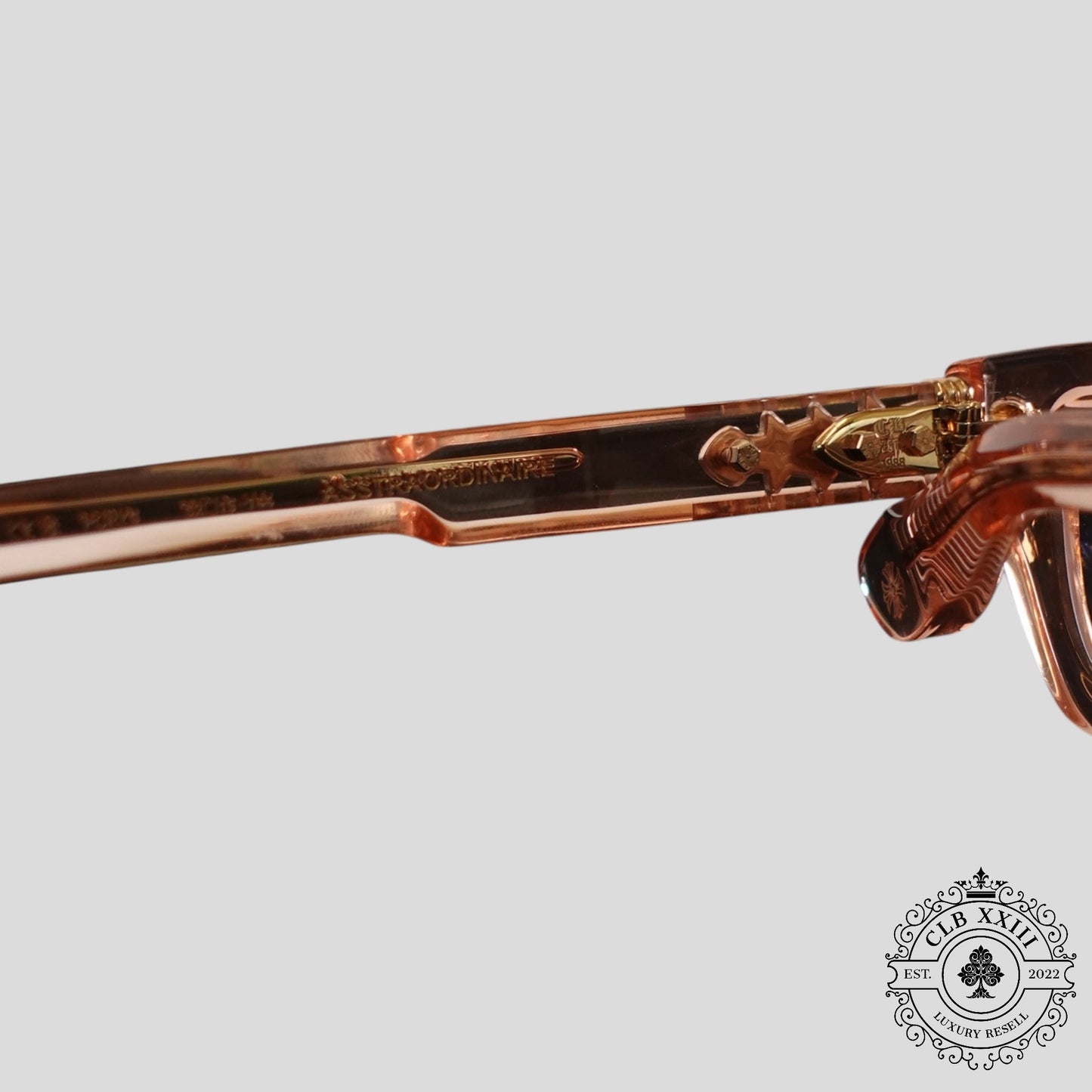 Chrome Hearts Asstraordinaire Glasses in Pink