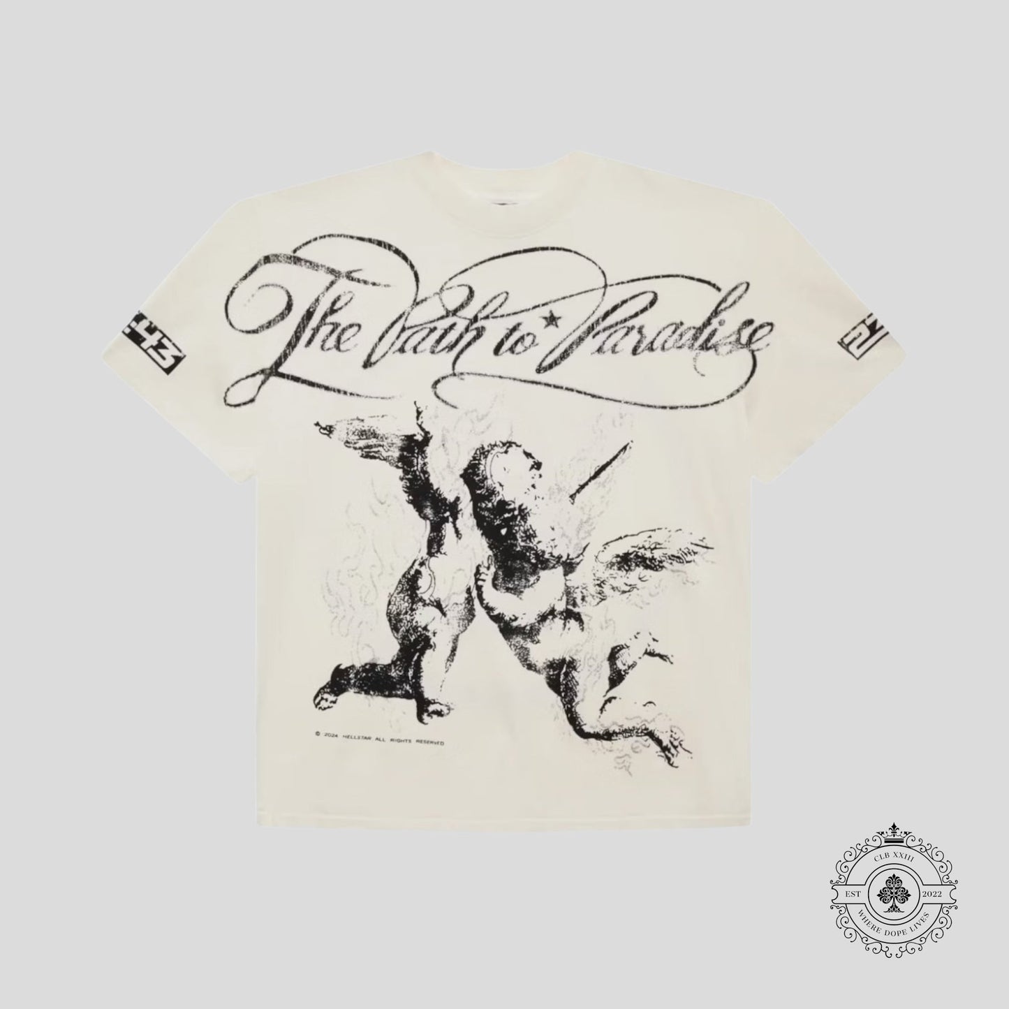 Hellstar Path to Paradise Tee in White