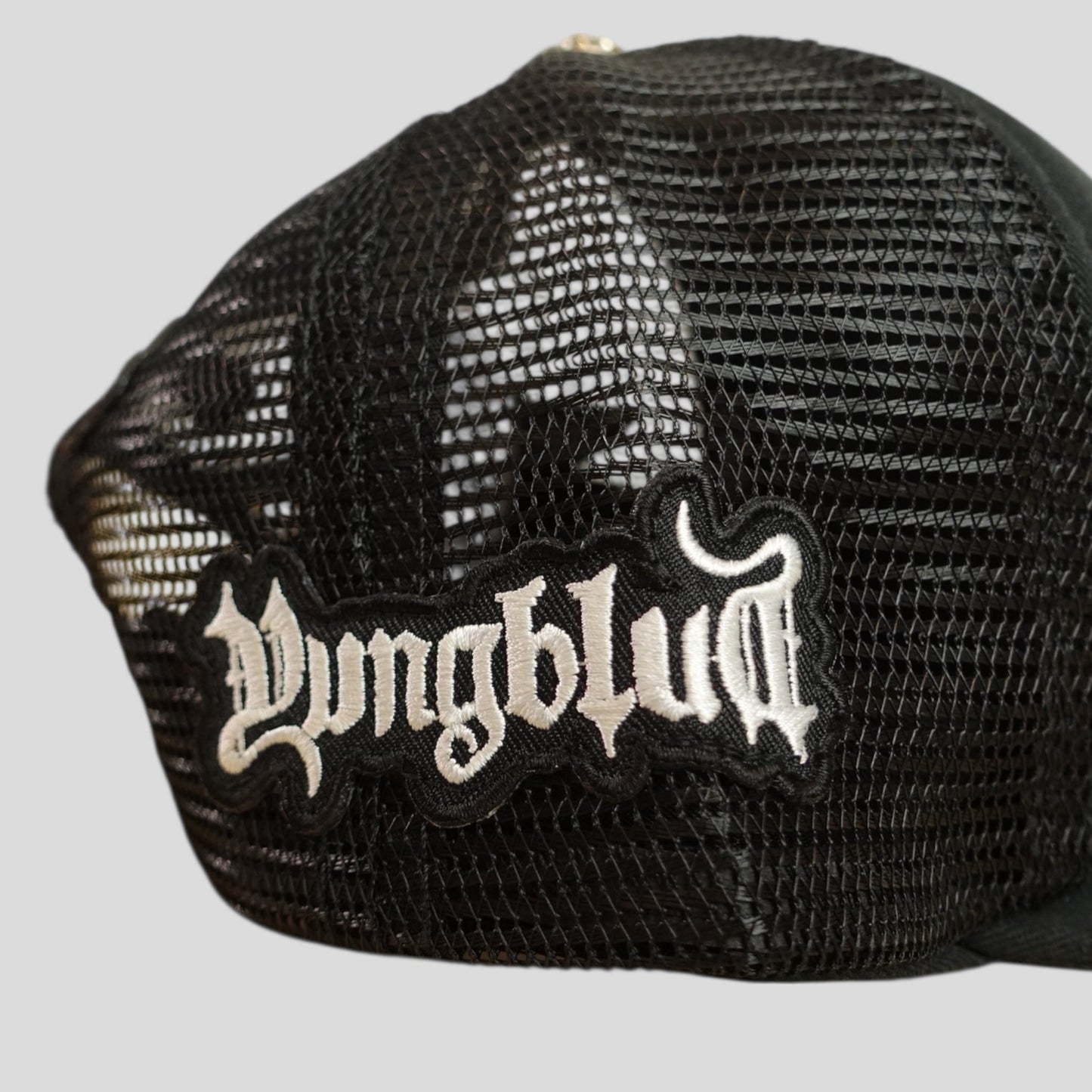 Chrome Hearts Foti Harris X Aerosmith Patch Hat in Black