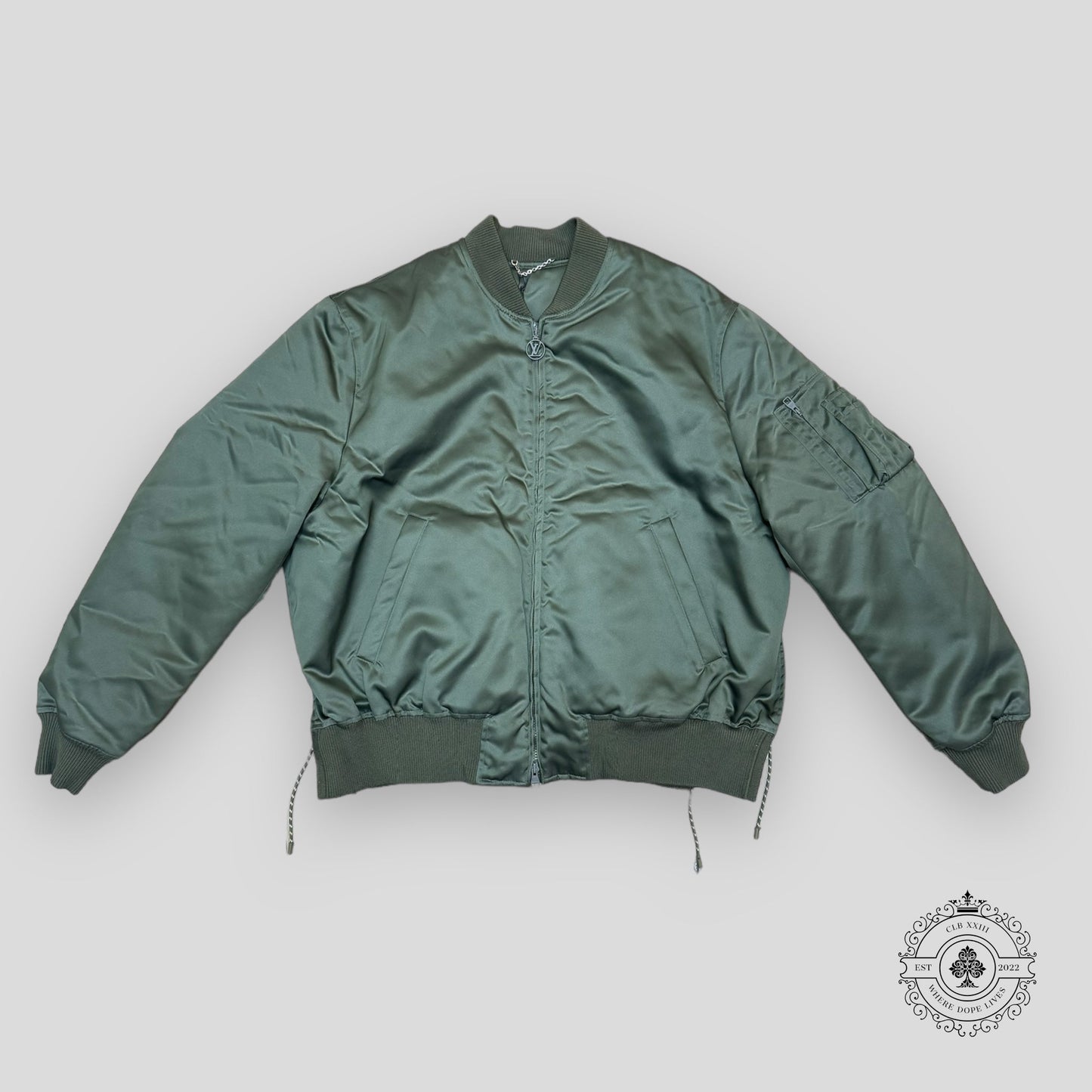 Louis Vuitton MA-1 Bomber Jacket in Green