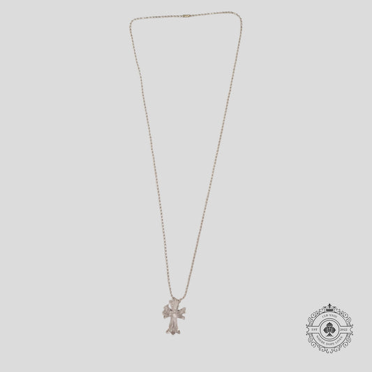 Chrome Hearts Silicone Cross Necklace in Clear
