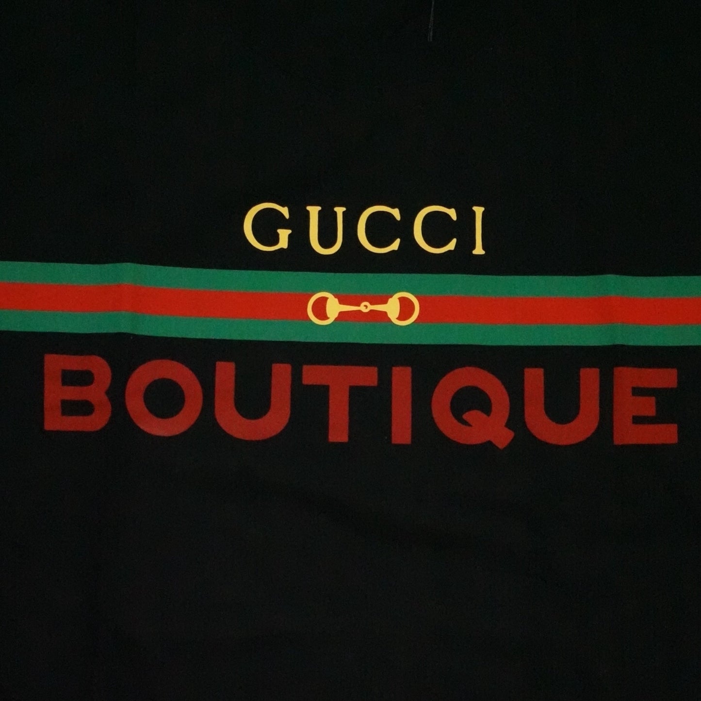 Gucci Boutique Tee in Black