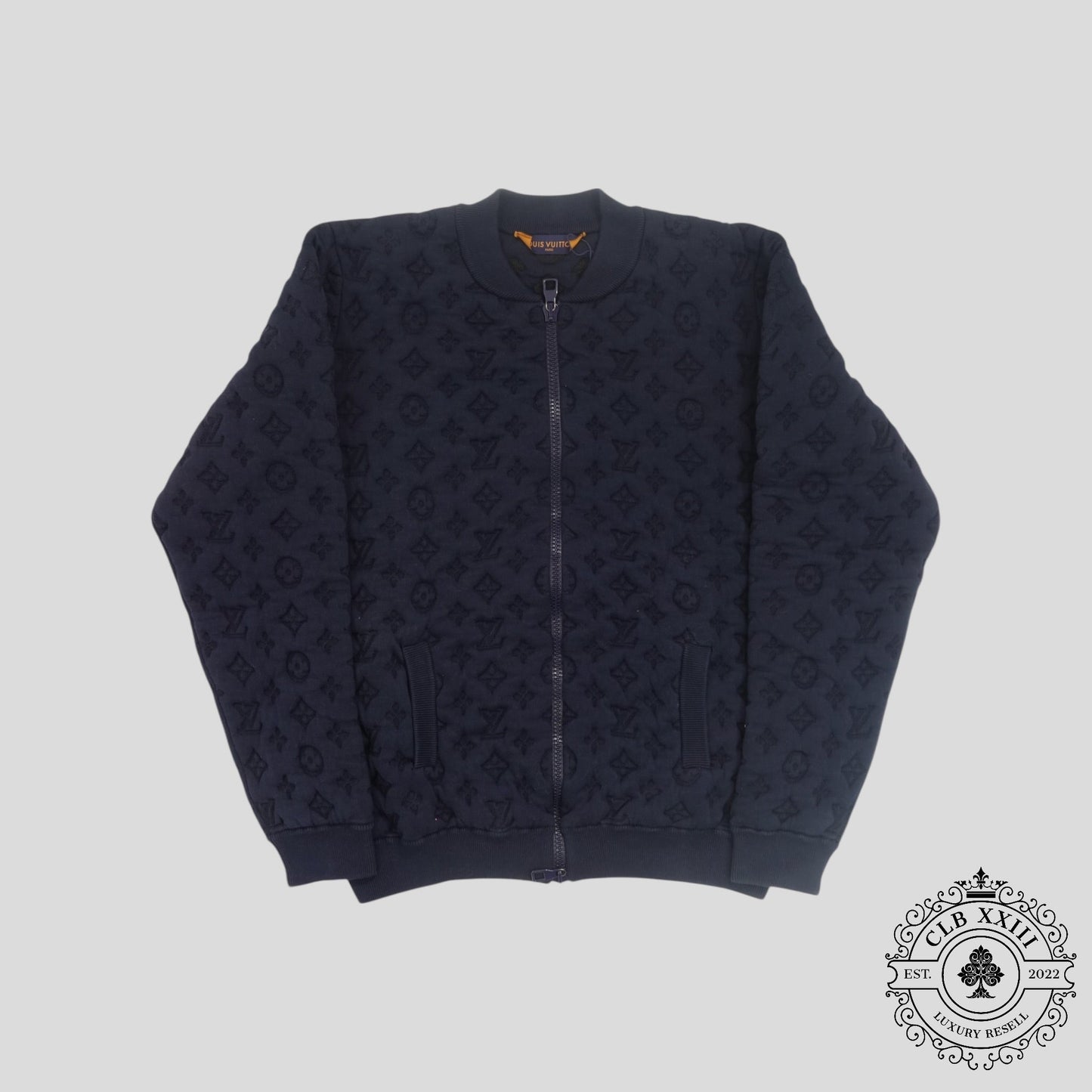Louis Vuitton Monogram Bomber in Navy Blue