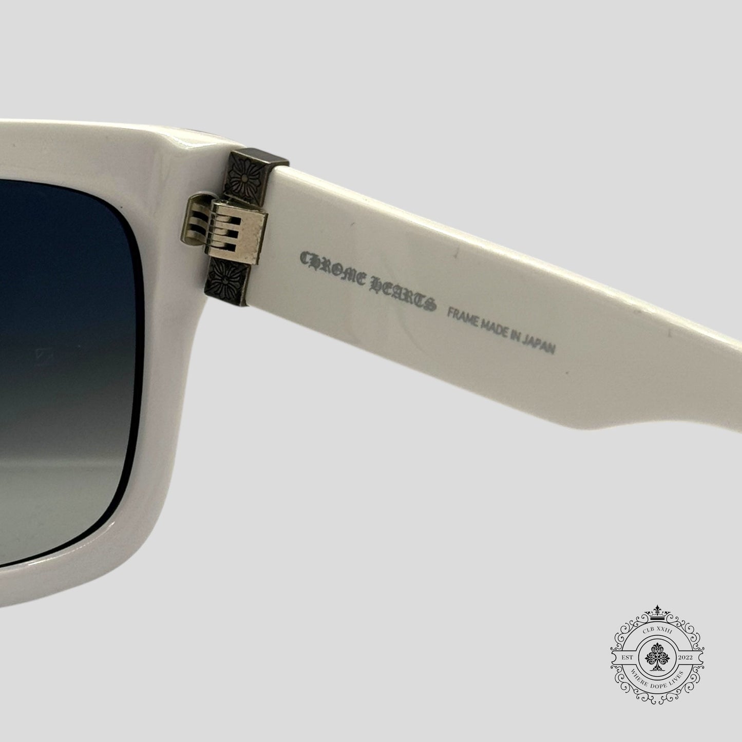 Chrome Hearts Slhore Sunglasses in Black/White