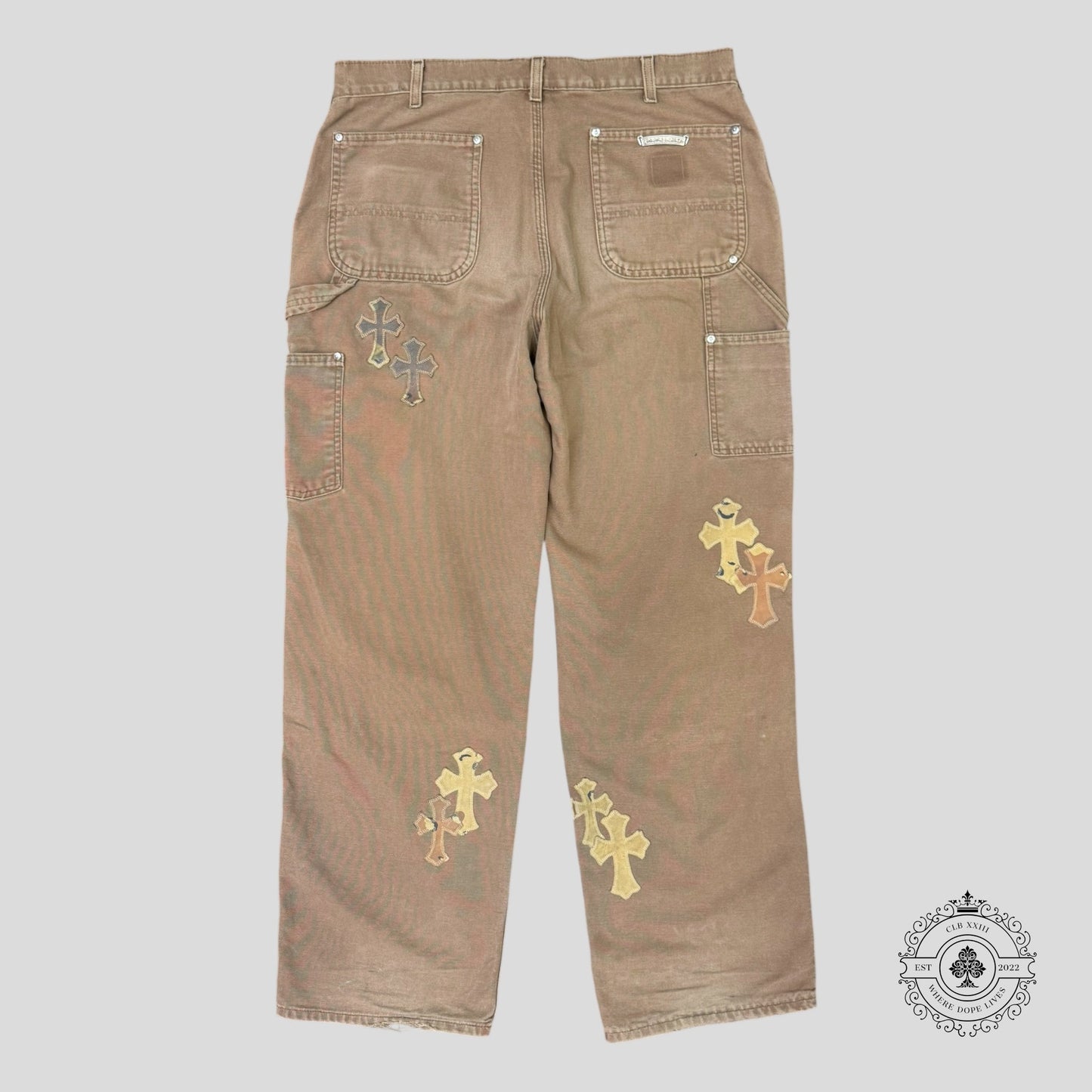Chrome Hearts Sex Records Patch Carpenter Pants