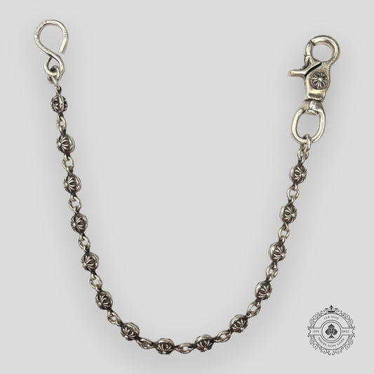 Chrome Hearts Cross Ball Wallet Chain