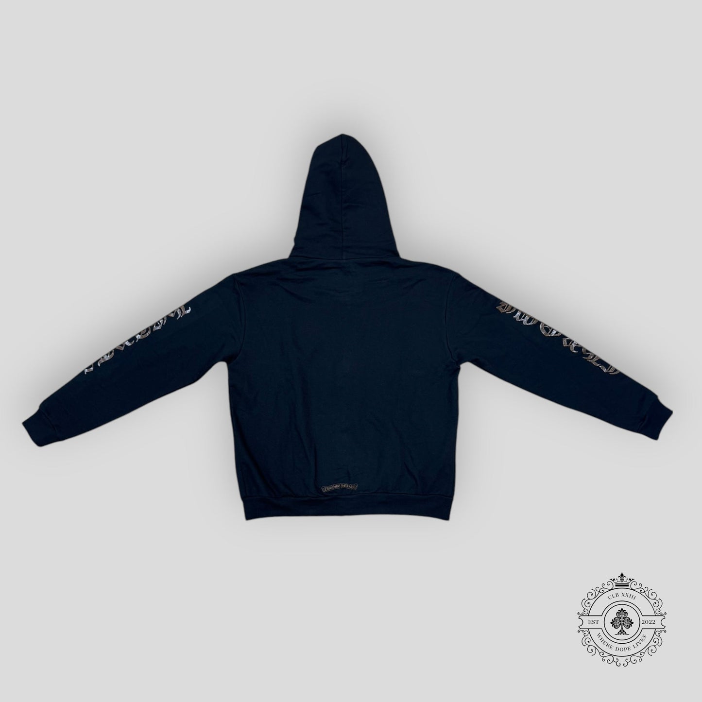 Chrome Hearts 1988 Zip Up Hoodie in Black