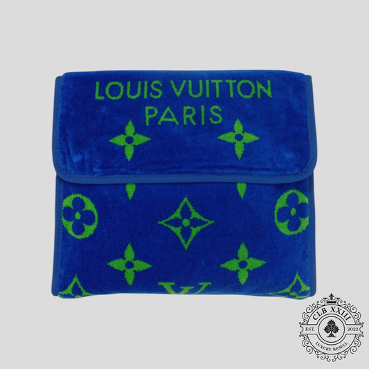 Louis Vuitton Beach Towel in Blue