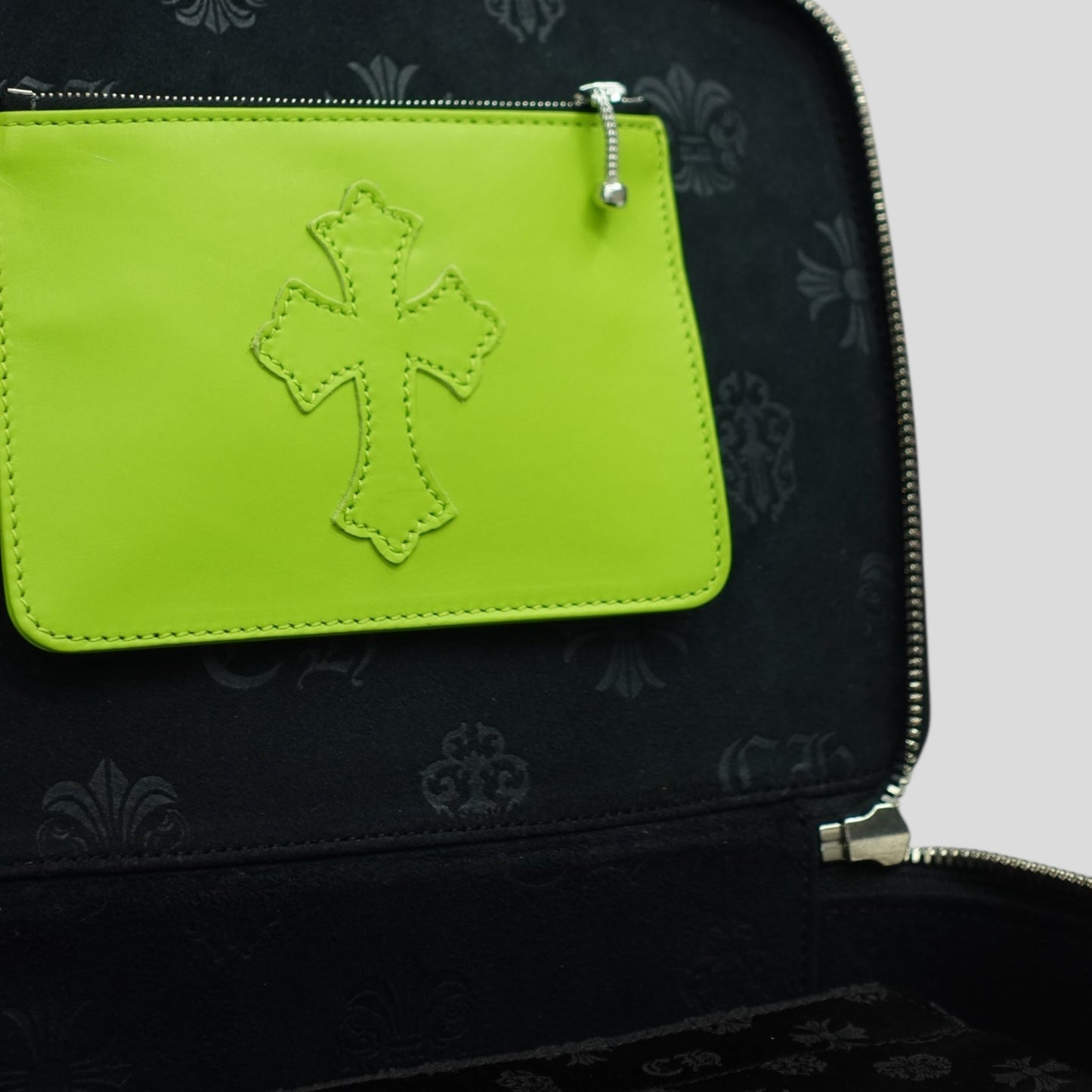 Chrome Hearts Jewelry Case in Zebra / Green