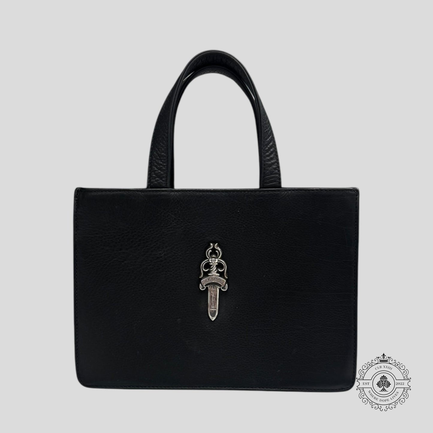 Chrome hearts Mini Dagger Embellished Leather Tote