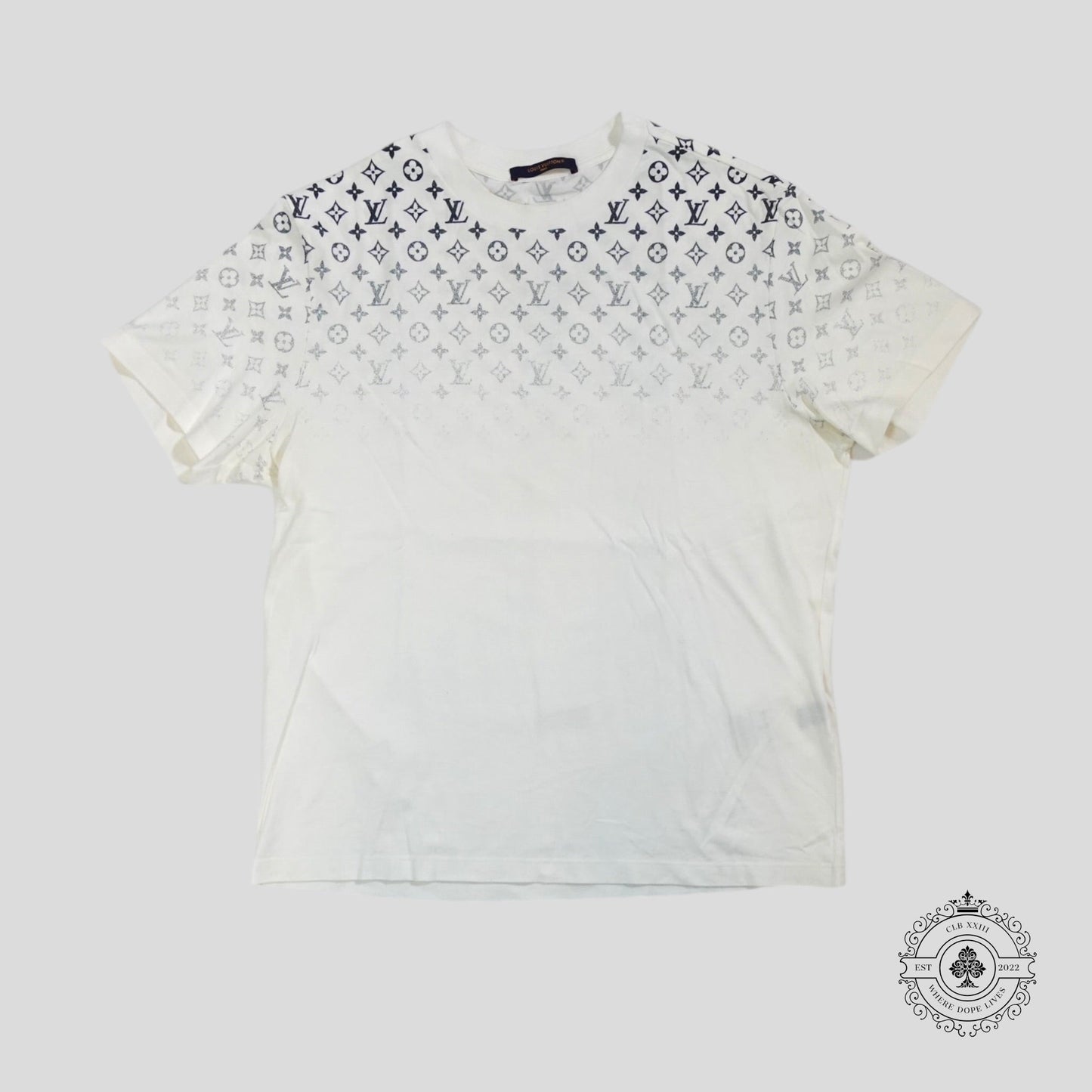 Louis Vuitton Monogram Gradient T-Shirt in White