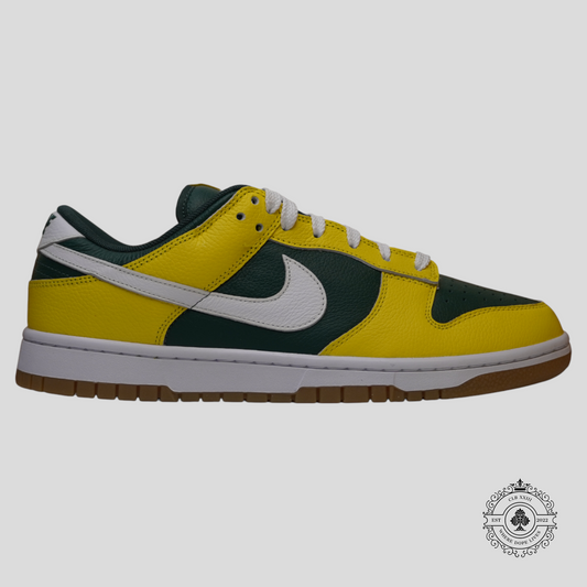Nike Dunk Low By You in Green/Yellow/White