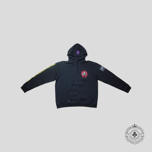 Chrome Hearts Foti Online Exclusive Horseshoe Logo Hoodie in Black