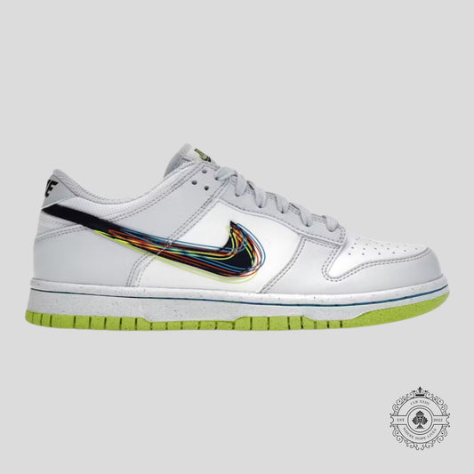 Nike Dunk Low 3D Swoosh Grey (GS)