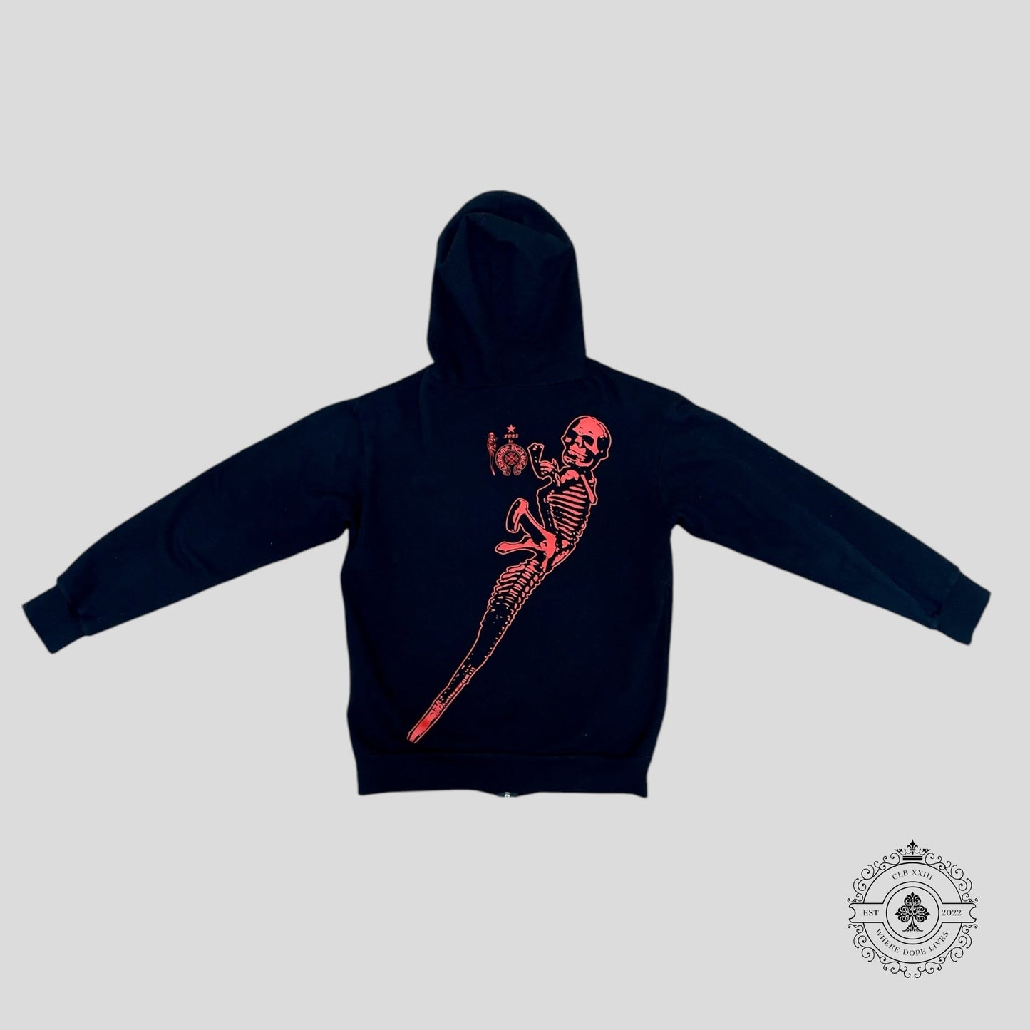 Chrome Hearts Vintage Foti Jarvis Zip Up Hoodie