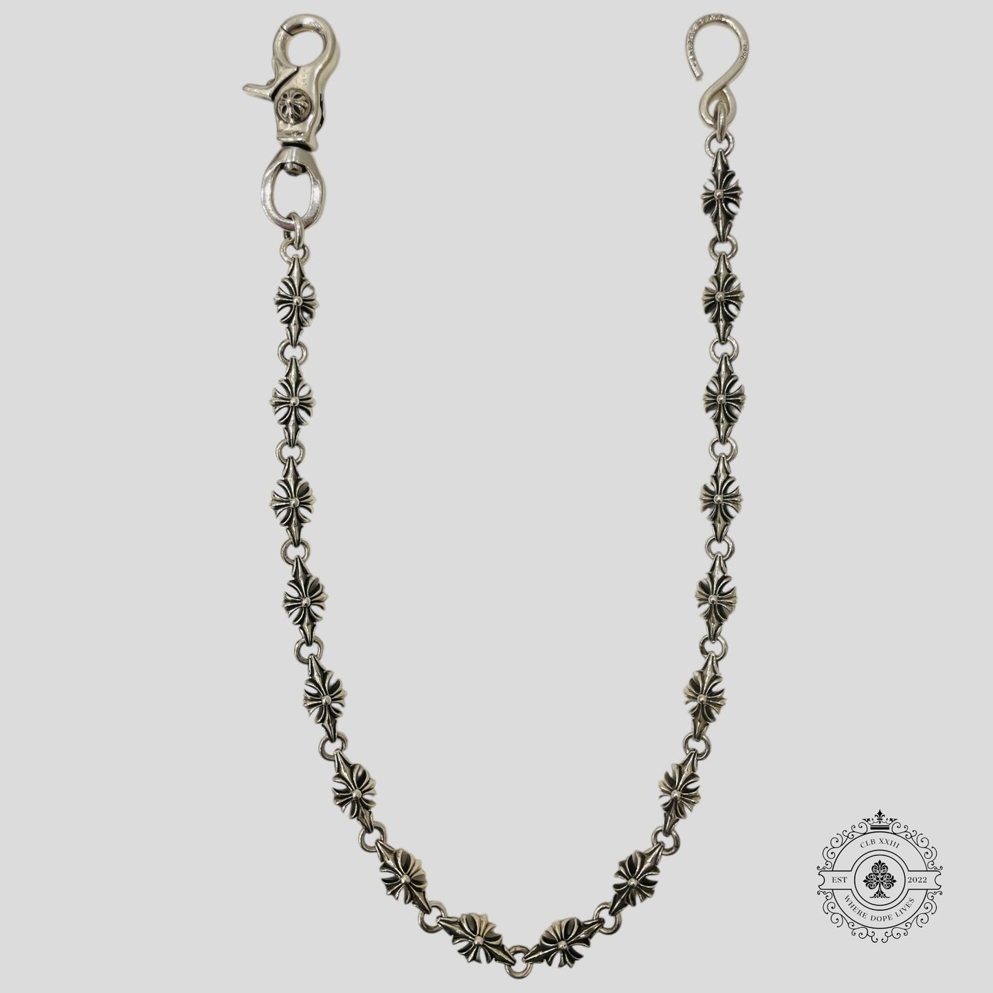 Chrome Hearts Plus Cross Wallet Chain