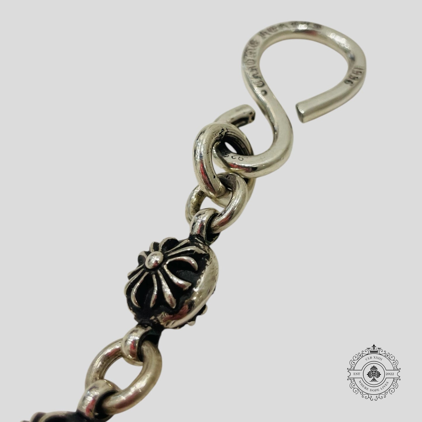 Chrome Hearts Plus Ball Short Wallet Chain