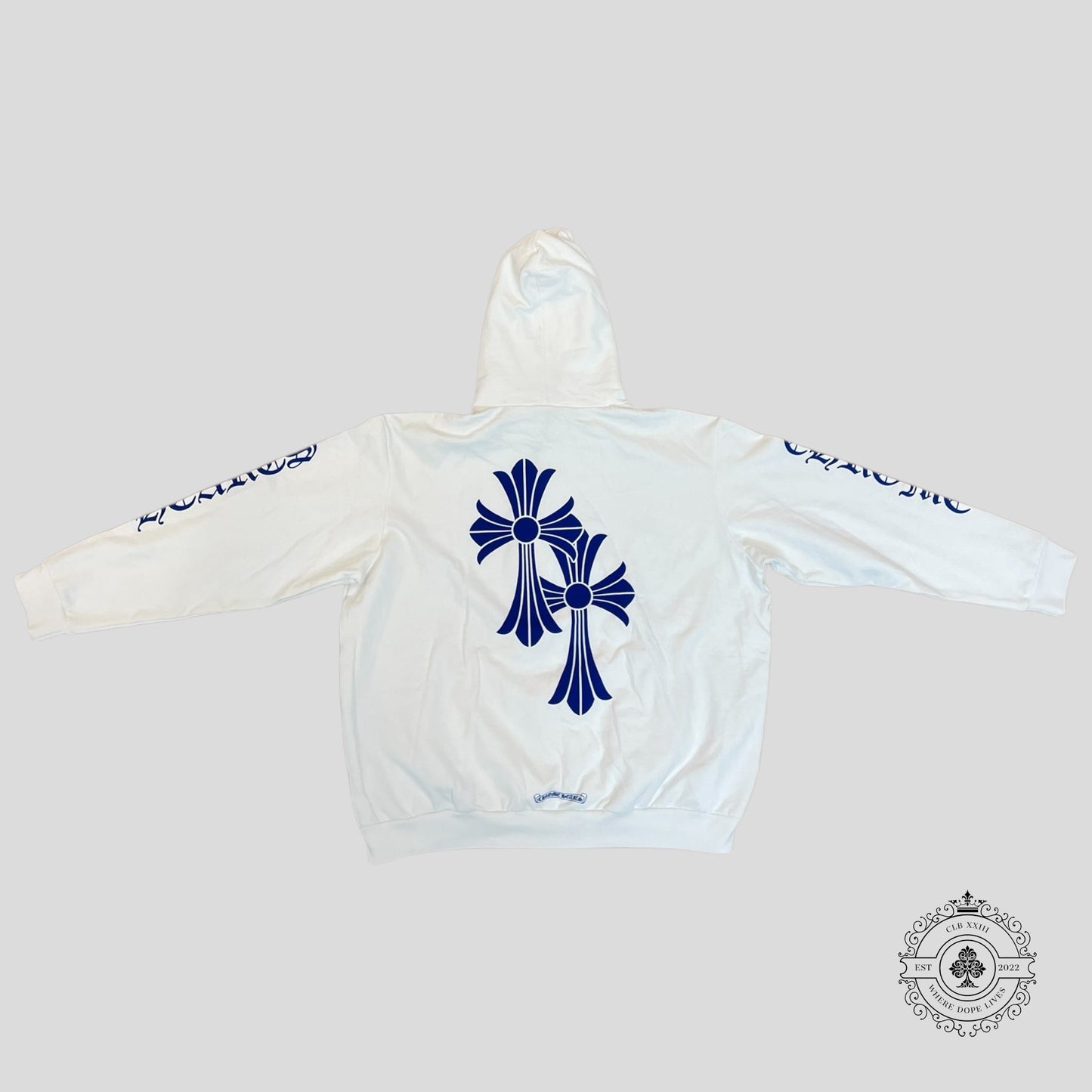 Chrome Hearts LA Exclusive Hoodie in White