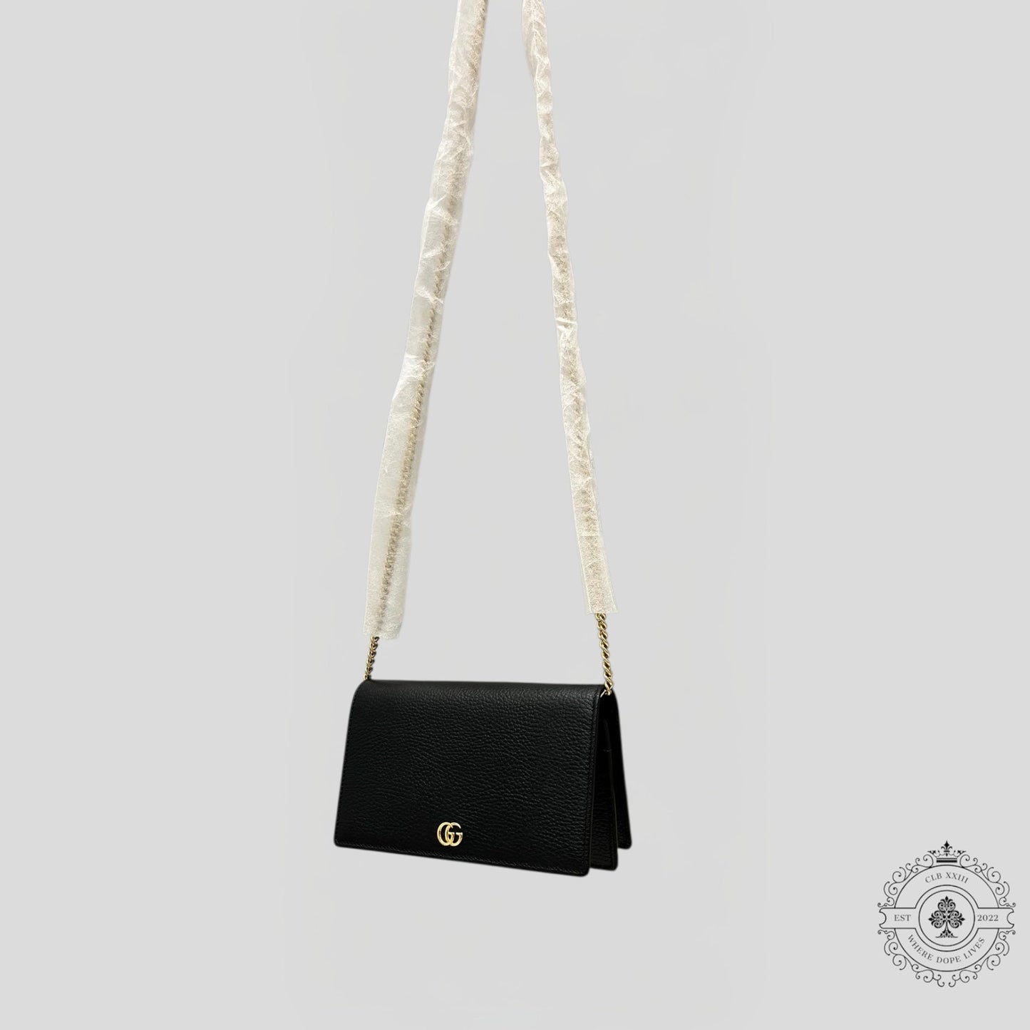 Gucci GG Marmont Wallet in Black