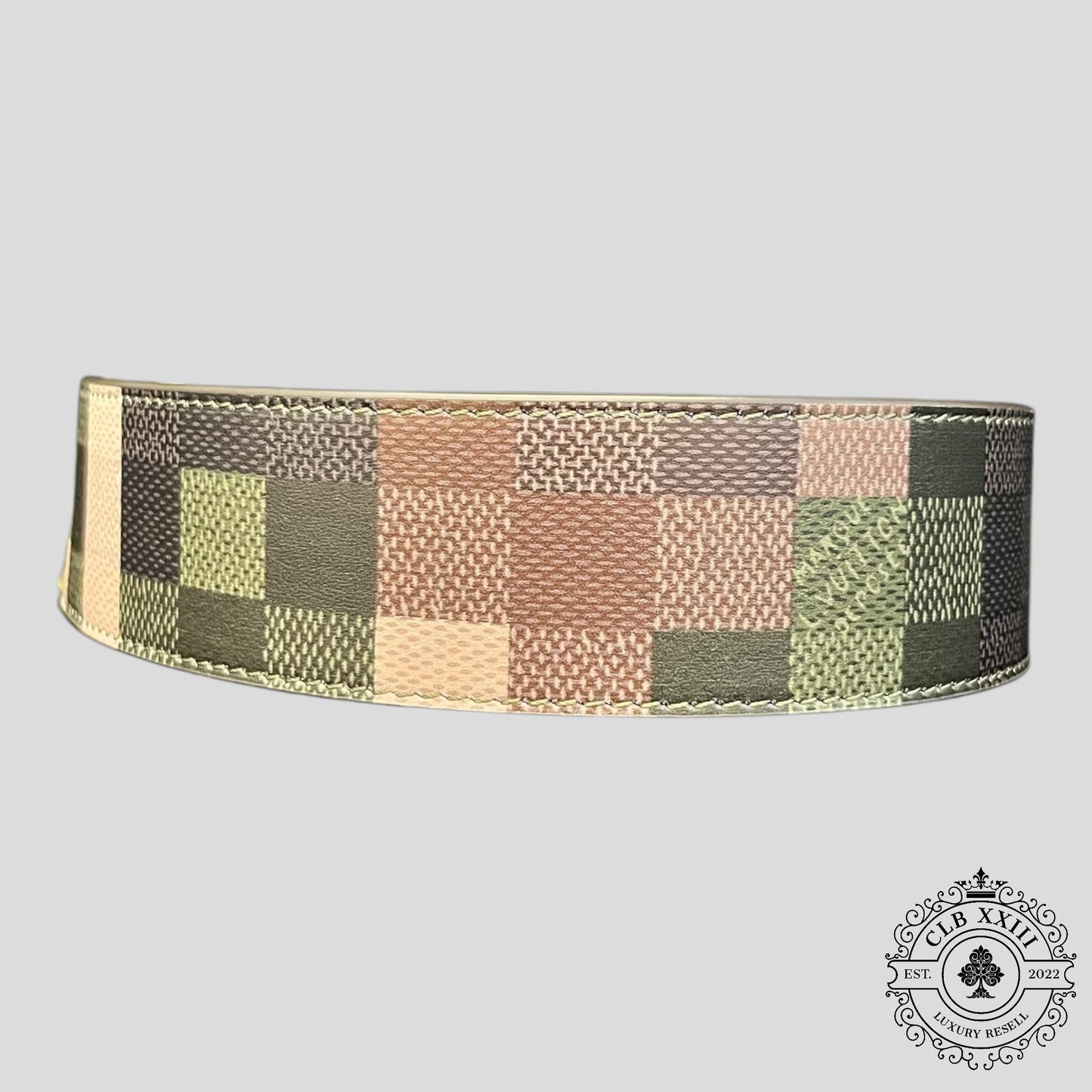 Louis Vuitton LV Mega Pixel 40mm Reversible Belt in Camo