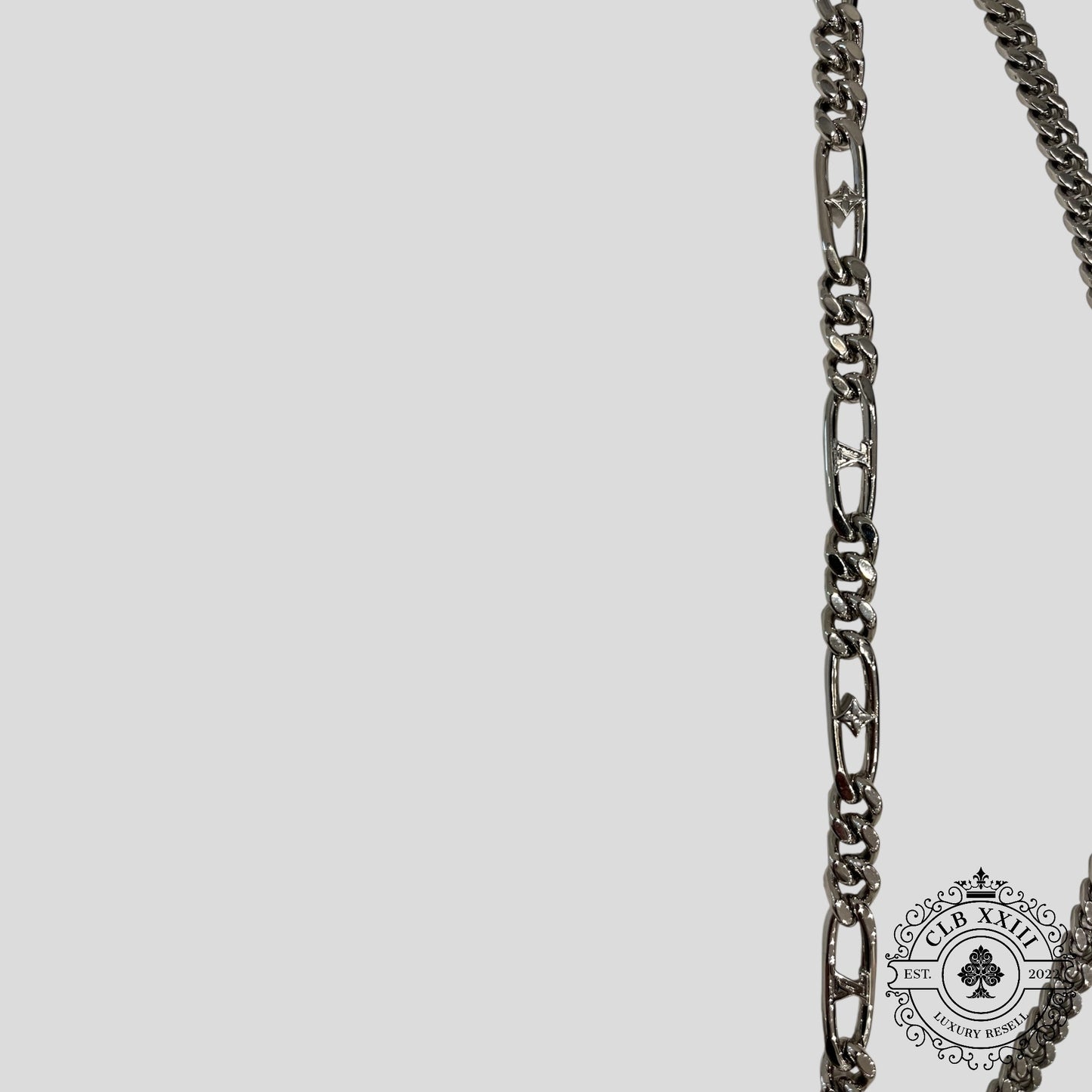 Louis Vuitton LV Wallet Chain in Silver